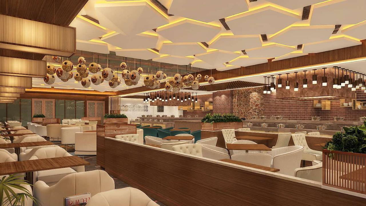 Radisson Blu Towers Kaushambi Delhi Ncr Hotell Ghaziabad Eksteriør bilde Interior of a restaurant
